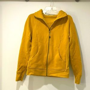 LULULEMON ATHLETICA hooded zip jacket.